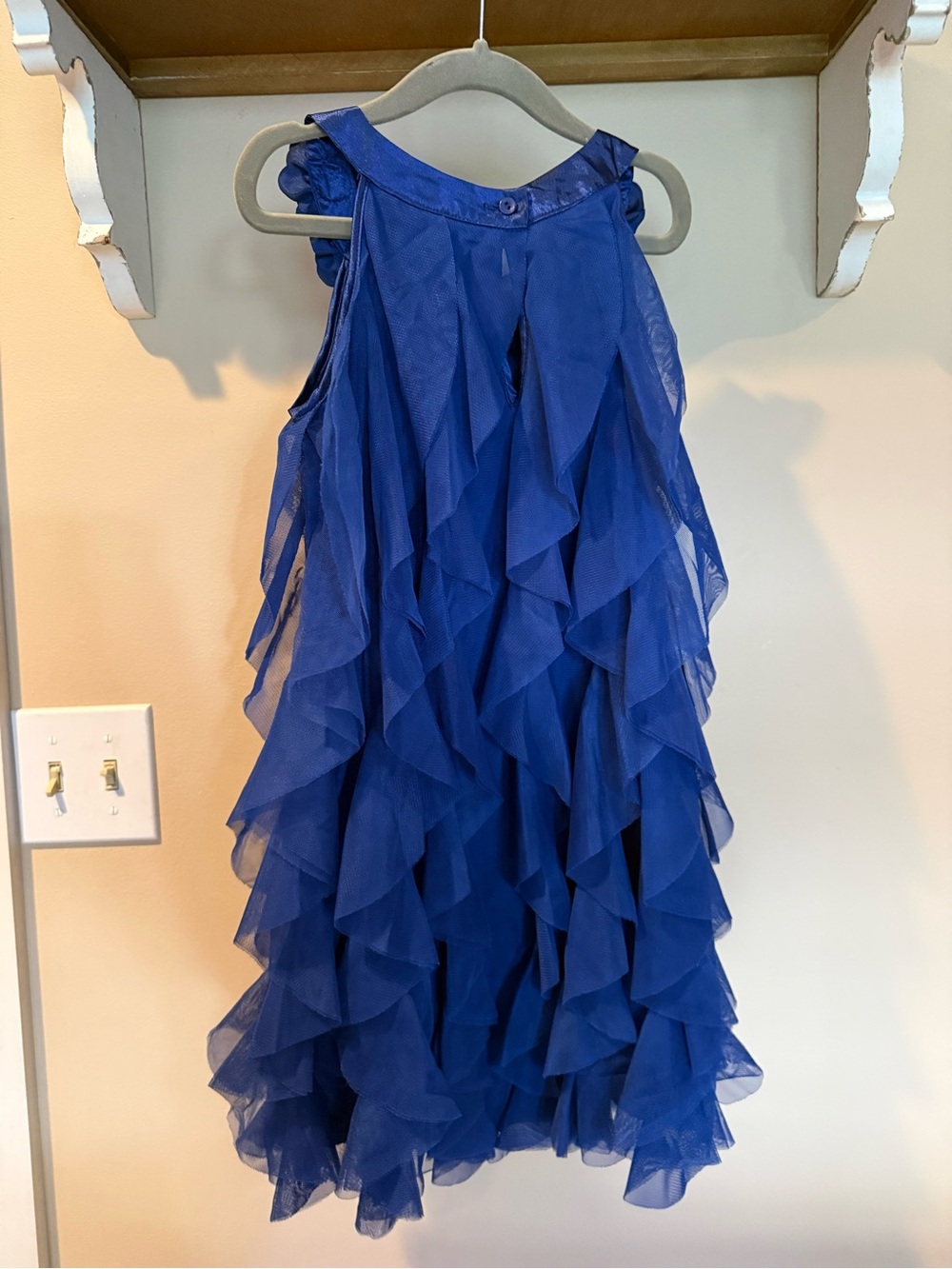 Biscotti Ruffled Tulle Party Dress - Picture 2 of 3